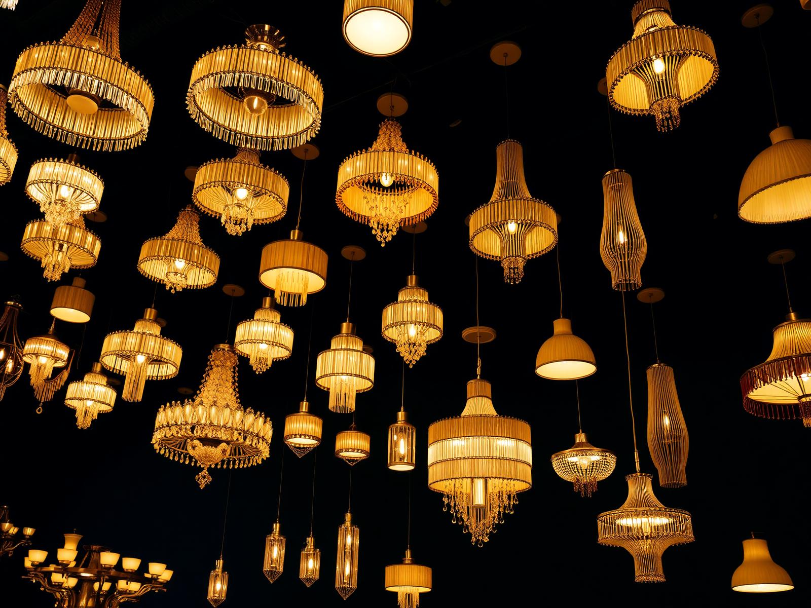 Chandelier wall